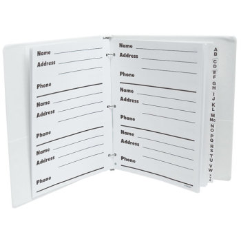 Giant Print Address Book