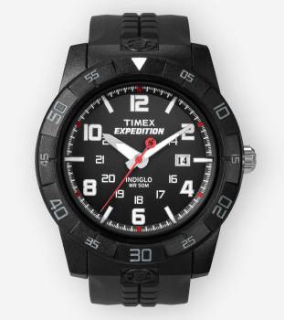 TIMEX Expedition Rugged Core Analog 43mm Resin Strap Watch