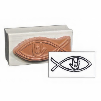 Christian Fish Stamp Christian Fish Stamp