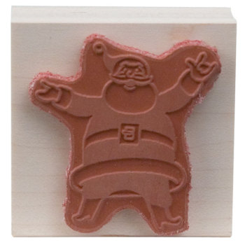 Rubber Stamp - I Love You Santa Rubber Stamp - I Love You Santa