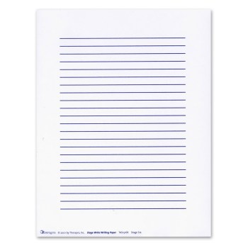 Raised Line Paper- Stage 6- 100 Sheets Raised Line Paper- Stage 6- 100 Sheets