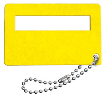 Signature Guide Key Chain - Super Deluxe Plastic YELLOW Signature Guide Key Chain - Super Deluxe Plastic YELLOW