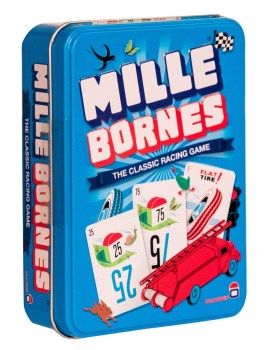 Braille Mille Bornes Card Game