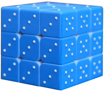Speed Braille Cube 3x3x3