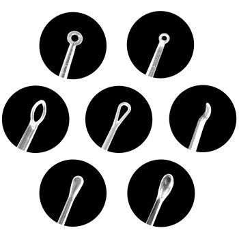 Lighted Ear Curette Variety Pack with Magnification- Box of 50