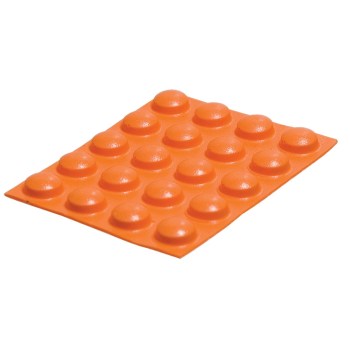 Bump Dots- Large, Orange, Round - 20 pcs.