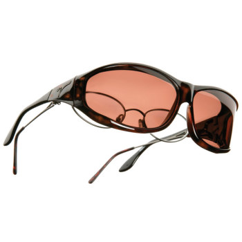Vistana OveRx Sunglasses- Tortoise-Copper Lens- Medium