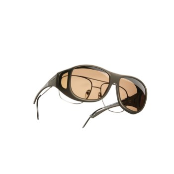 Cocoons Pilot OveRx Sunglasses Size L- Sand Frame- Amber Lens
