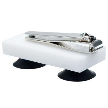 Large Fingernail-Toenail Clipper with Suction Cup Base Large Fingernail-Toenail Clipper with Suction Cup Base