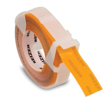 Orange Vinyl Label Tape- 0.50 x 144-in- One Roll