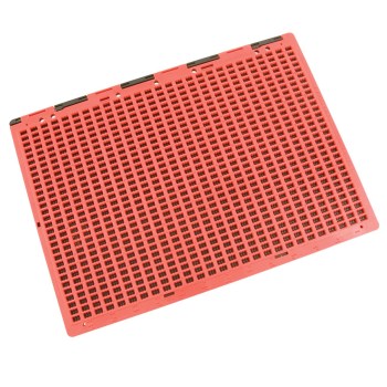 Braille Slate- Full Page- Red and Black Braille Slate- Full Page- Red and Black
