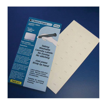 RNIB PenFriend Audio Laundry Labels- Pack 1- 48pk