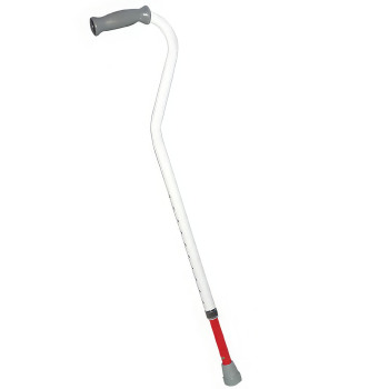 Aluminum Adjustable Canes for the Blind - Offset Handle Aluminum Adjustable Canes for the Blind - Offset Handle