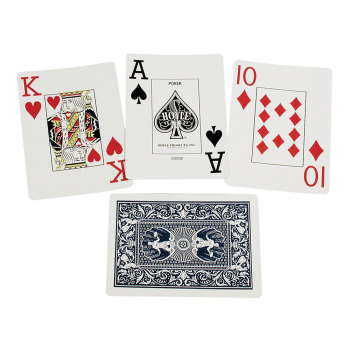 Jumbo Index Low Vision Playing Cards, .50 inch