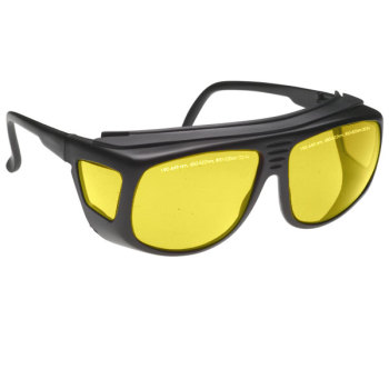 Noir Spectra Shields Small-Fitover 81 Percent- Yellow
