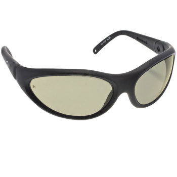 Noir Spectra Shields Wrap Around 64 Percent- Light Amber