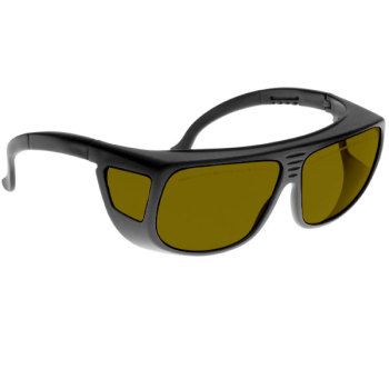 Noir Spectra Shields Large Adjustable Fitover 4 Percent- Dark Yellow