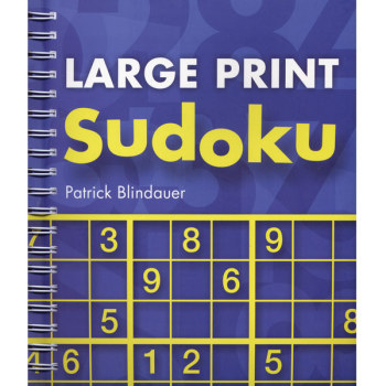 Large Print Sudoku Puzzle Book Large Print Sudoku Puzzle Book