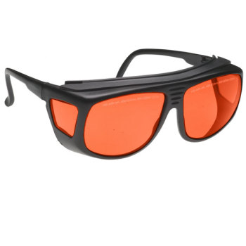 Noir Spectra Shields Small-Fitover 47 Percent- Red-Orange