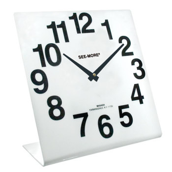 Reizen Giant View Clock- White Face