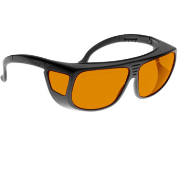 Noir Spectra Shields Medium Adjustable Fitover 56 Percent- Orange