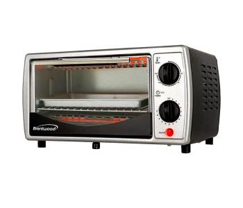 Toaster Oven- Black Stainless Steel