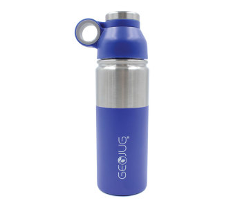 18oz Stainless Steel Vacuum Insulated Water Bottle- Blue