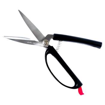 Self-Opening Kitchen Scissors - Black Handles