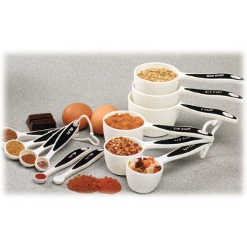 12 Piece Measuring Set with Cups and Spoons 12 Piece Measuring Set with Cups and Spoons