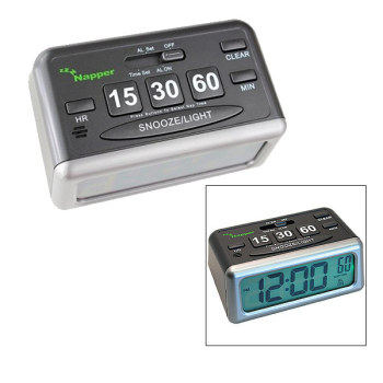 Napper Low Vision Alarm Clock with Nap Timer Buttons Napper Low Vision Alarm Clock with Nap Timer Buttons