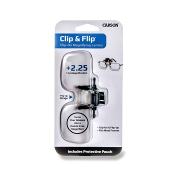 Clip and Flip Magnifying Glasses