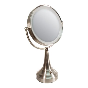 Zadro LED Lighted 10x-1x Vanity Mirror- Round Zadro LED Lighted 10x-1x Vanity Mirror- Round
