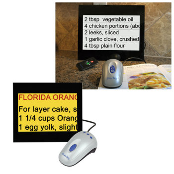 MPD-12-Color-Zoom Desktop Electronic Magnifier- 9x