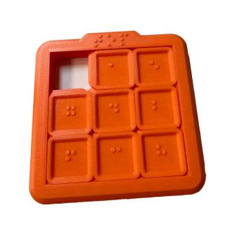 Braille 3D Sliding Puzzle game