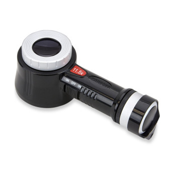 Carson PRO Series MeasureLoupe with LED-UV Light - 11.5x Carson PRO Series MeasureLoupe with LED-UV Light - 11.5x