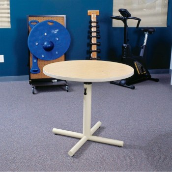 Round Group Therapy Pedestal Table- 47in. Diam. Round Group Therapy Pedestal Table- 47in. Diam.