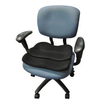 ObusForme Contoured Seat Cushion- Black