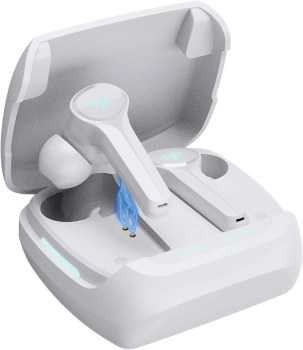 Metal Forge TWS Air Gaming Earbuds- White