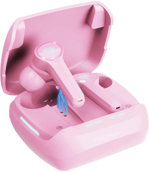 Metal Forge TWS Air Gaming Earbuds- Pink