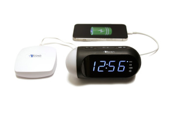 Krown Visual VibeAlert Alarm Clock w-Bed Shaker