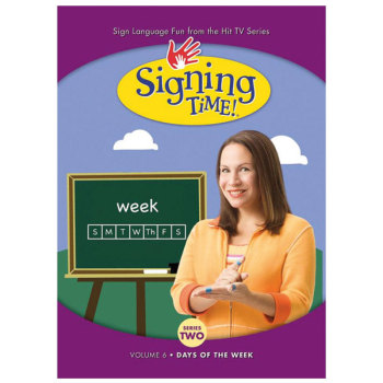 Signing Time Series 2 - Volume 6- Days of the Week -DVD