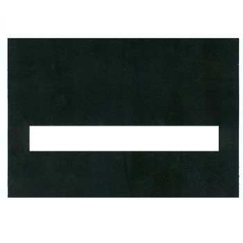 Typoscope -3-1-2 x 5 inches  25 Regular Black Plastic