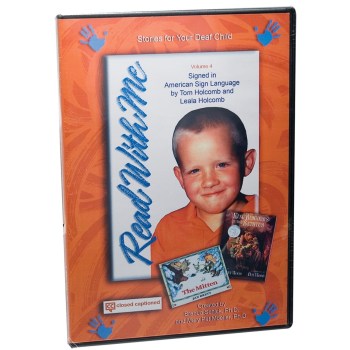 Read With Me- Set 4 DVD- The Mitten and King Bidgoods in the Bathtub