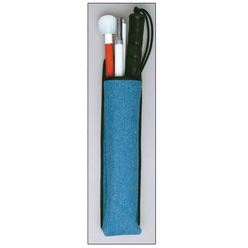 Ambutech Mobility Cane Pouch- Blue Denim