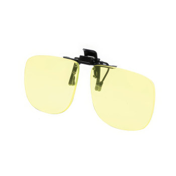 Noir Large Flip-Up Clip On UV and Infrared 70 Percent Yellow