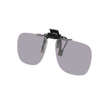 Noir Small Flip-Up Clip On UV and Infrared 21 Percent- Medium Grey