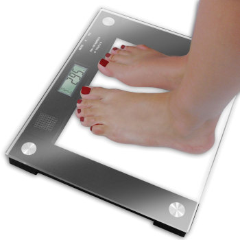Extra Wide Talking Scale- 550-lb Capacity Extra Wide Talking Scale- 550-lb Capacity