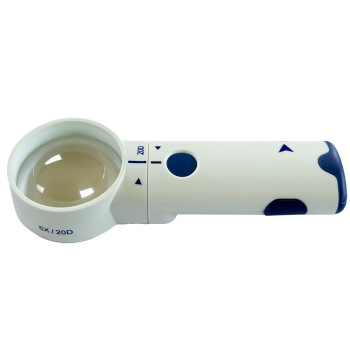 6X 20D SMD LED Hand Held Magnifier-57mm Lens
