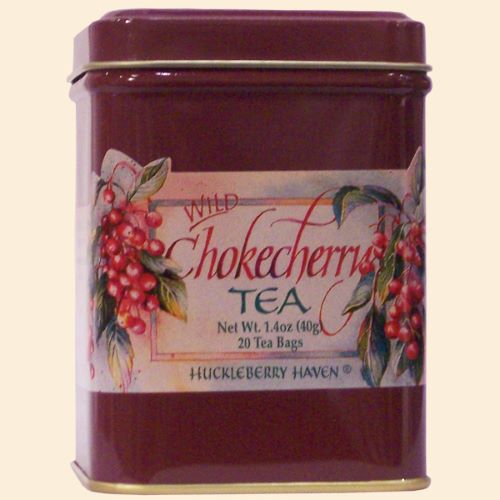 Chokecherry Tea Tin, 20 Bags