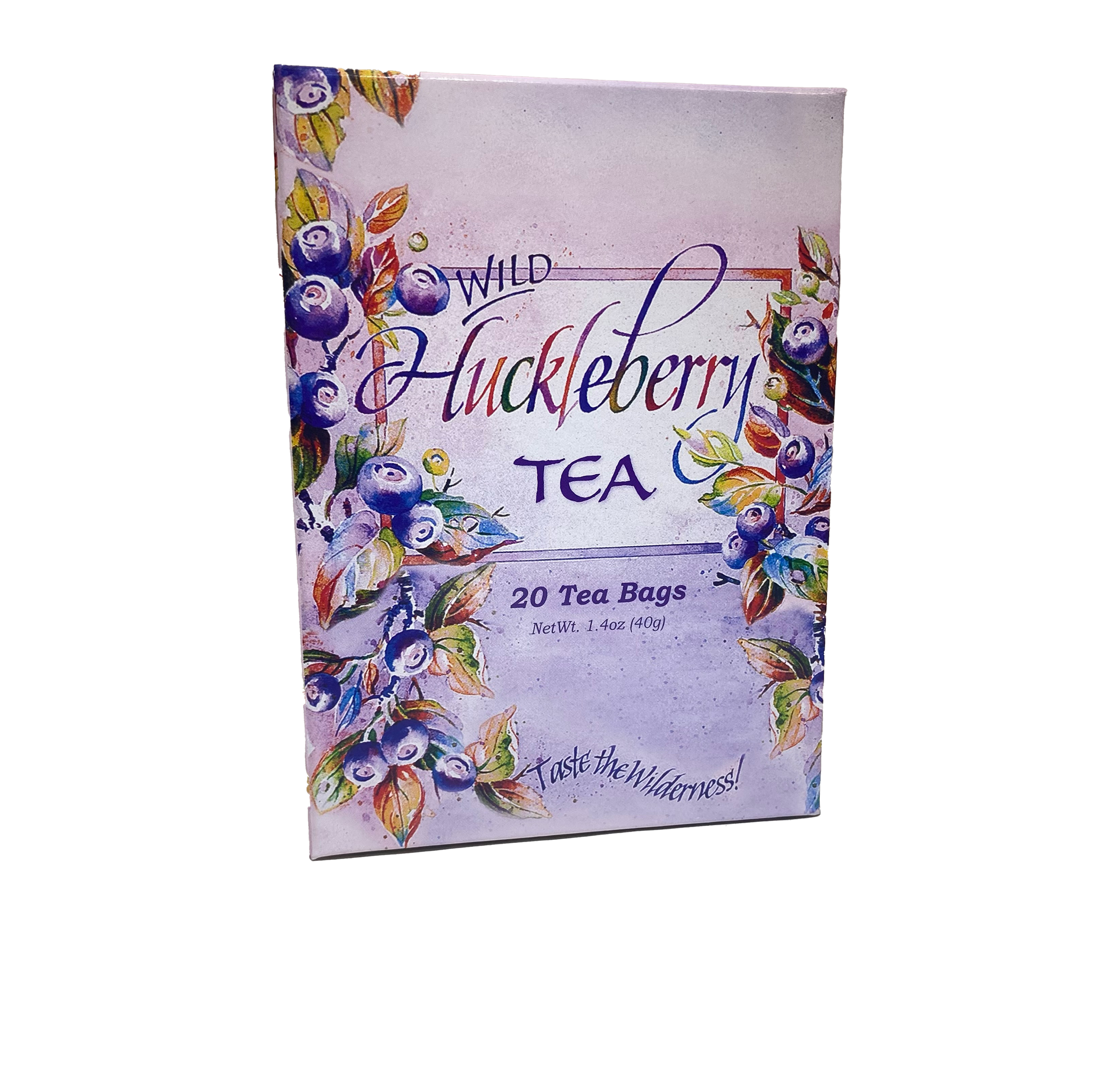 Huckleberry Tea Box, 20 Bags